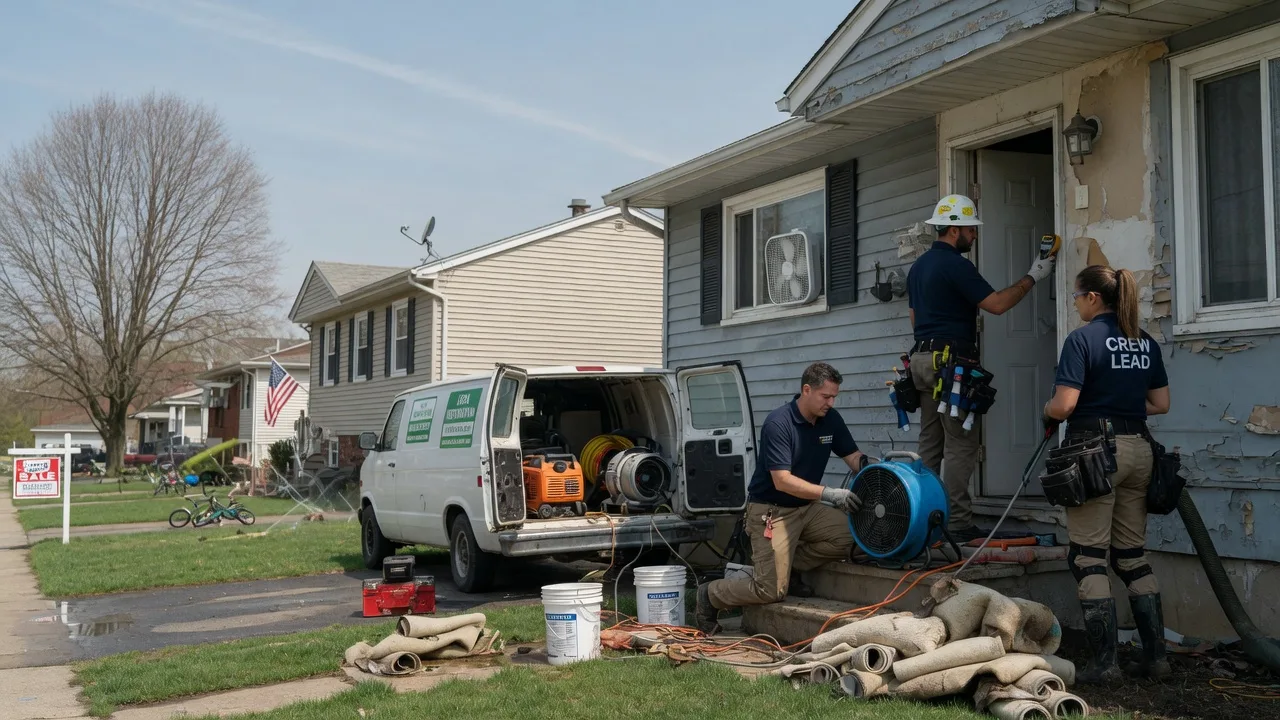 Flood Cleanup in Manteno, IL near me